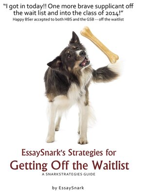 cover image of EssaySnark's Strategies for Getting Off the Waitlist